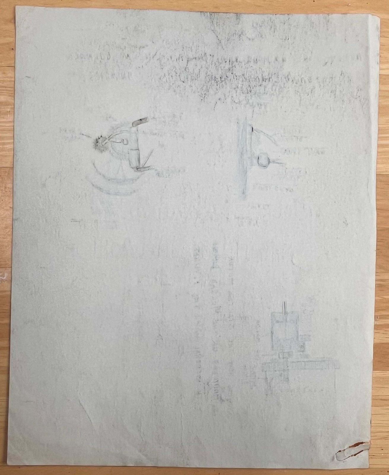 K.B. Whitetechnical Pencil Diagrams Of Car Mechanismsearly 20th Century photo 246.0