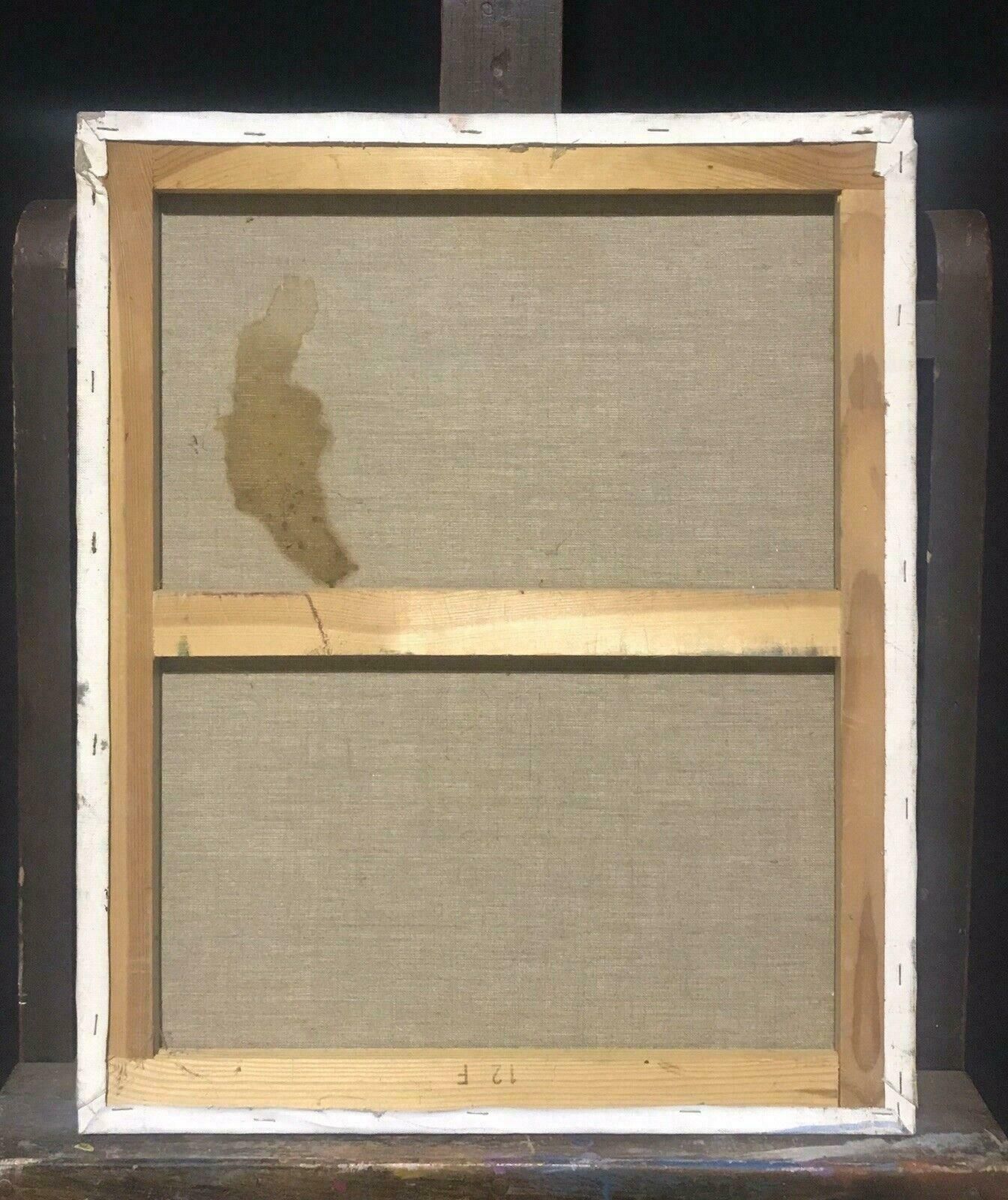 photo furniture Beatrice Werliebeatrice Werlie (1974) Signed French Oil   Head & Shoulders Portrait Of Figure