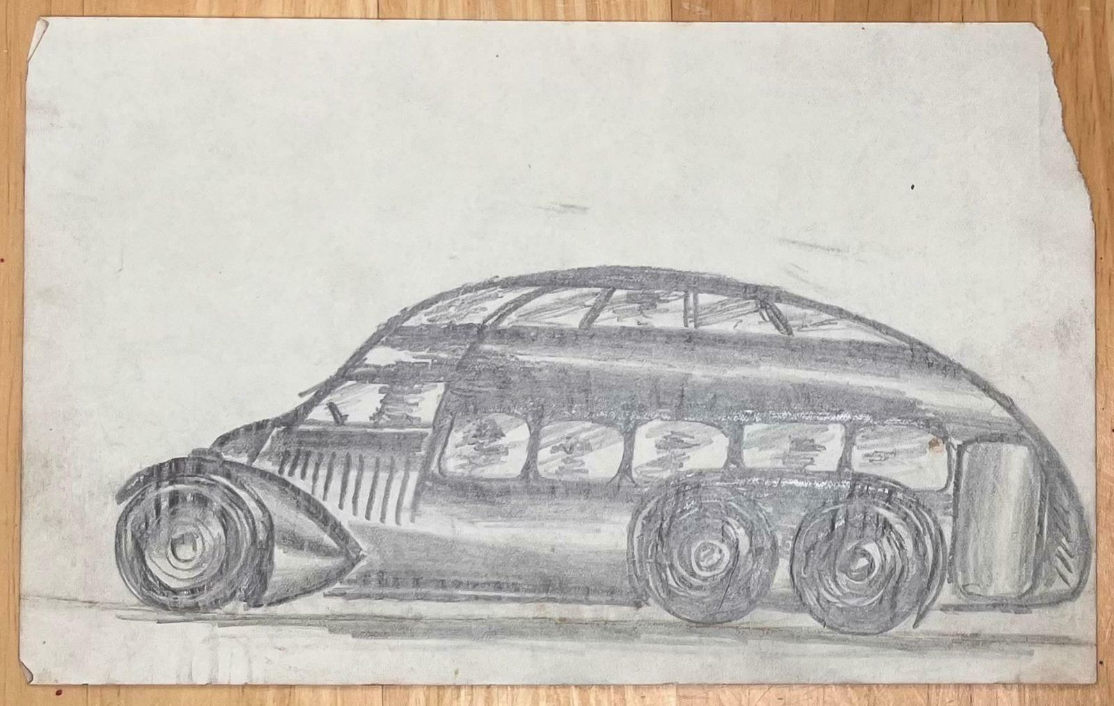 K.B. Whiteconceptual Pencil Illustration Inspired By The Stout Scarabearly 20th Century photo furniture