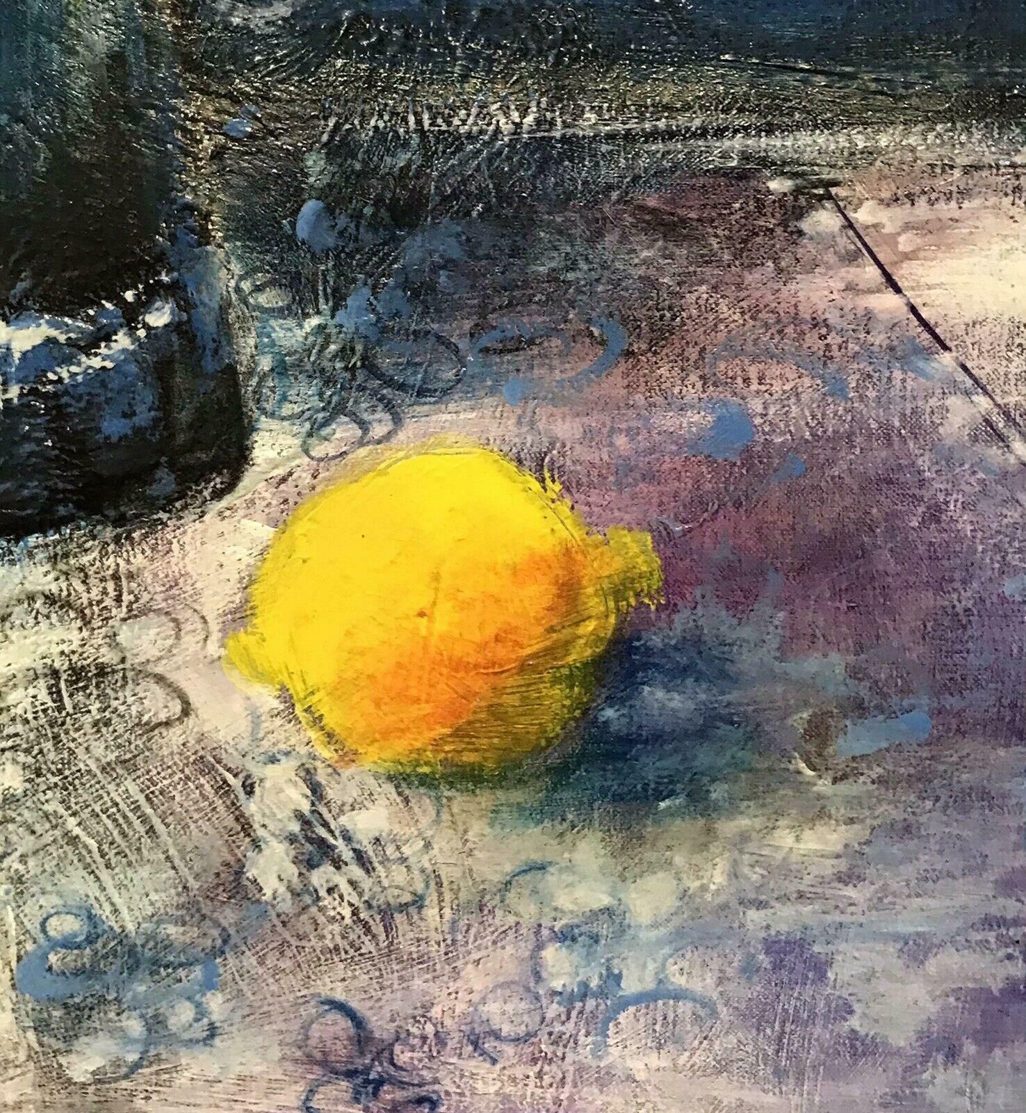 L. Franckhuge 1970's French Modernist Signed Oil   Bright & Colorful Still Life Flowersc. 1970's photo for sale