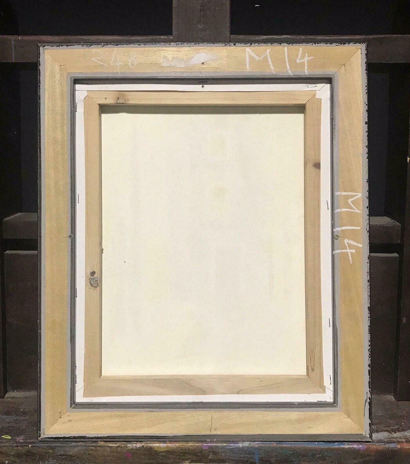 Louis Del Bianco (B.192520th Century French Signed Oil   Mediterranean Empty Street Scene Old Houses20th Century photo buy