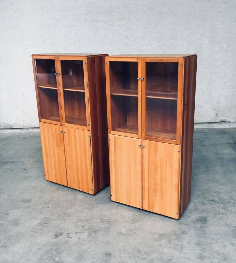 Torcello Series Display Cabinet Set By Afra & Tobia Scarpa For Stildomus, Italy 1980's photo Furniture