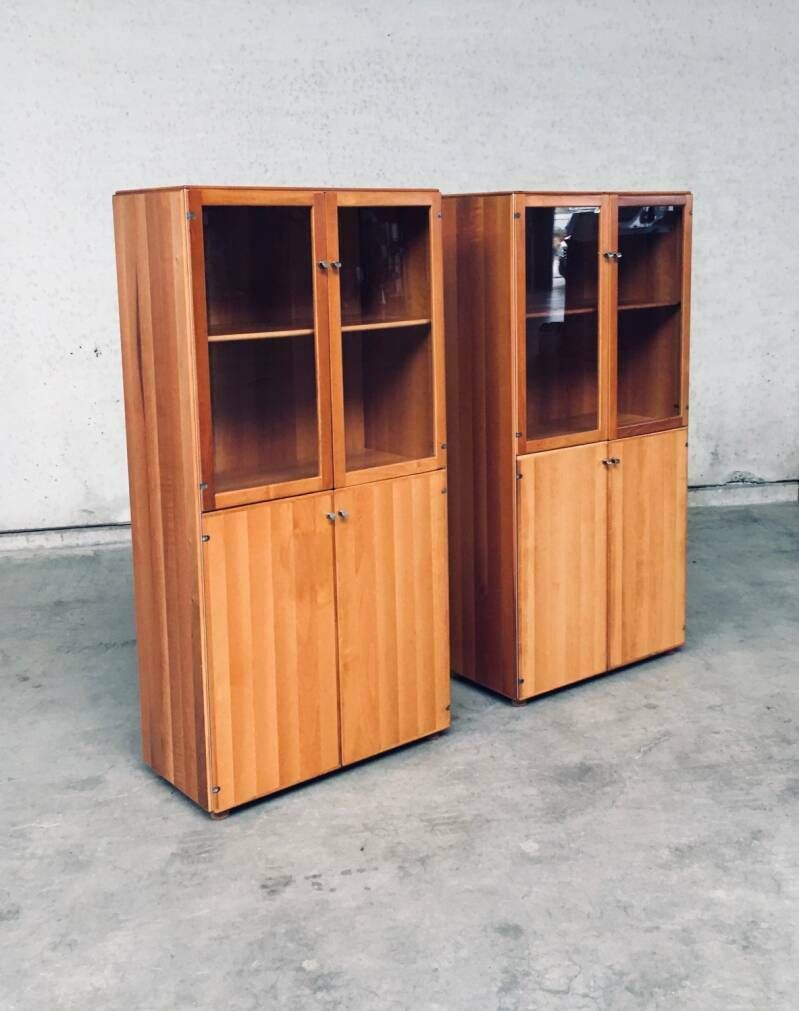 Torcello Series Display Cabinet Set By Afra & Tobia Scarpa For Stildomus, Italy 1980's photo buy