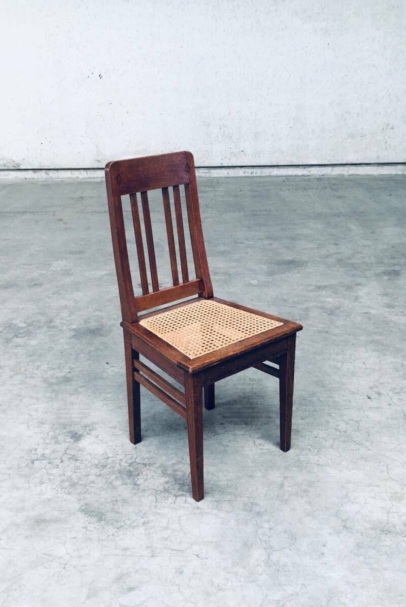photo buy Art Deco Eetkamerstoelen, Begin 20e Eeuw – Set Van 3