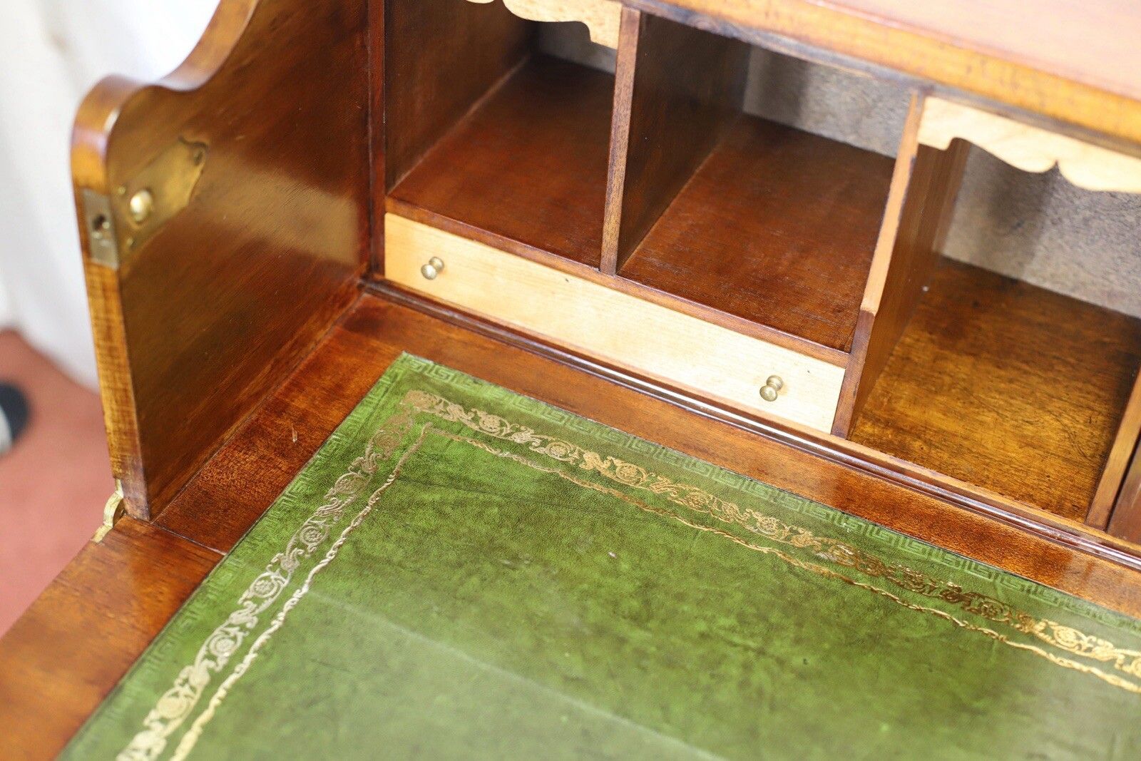 Stunning Victorian Oak Camphor Military Secretary Campaign Chest photo buy