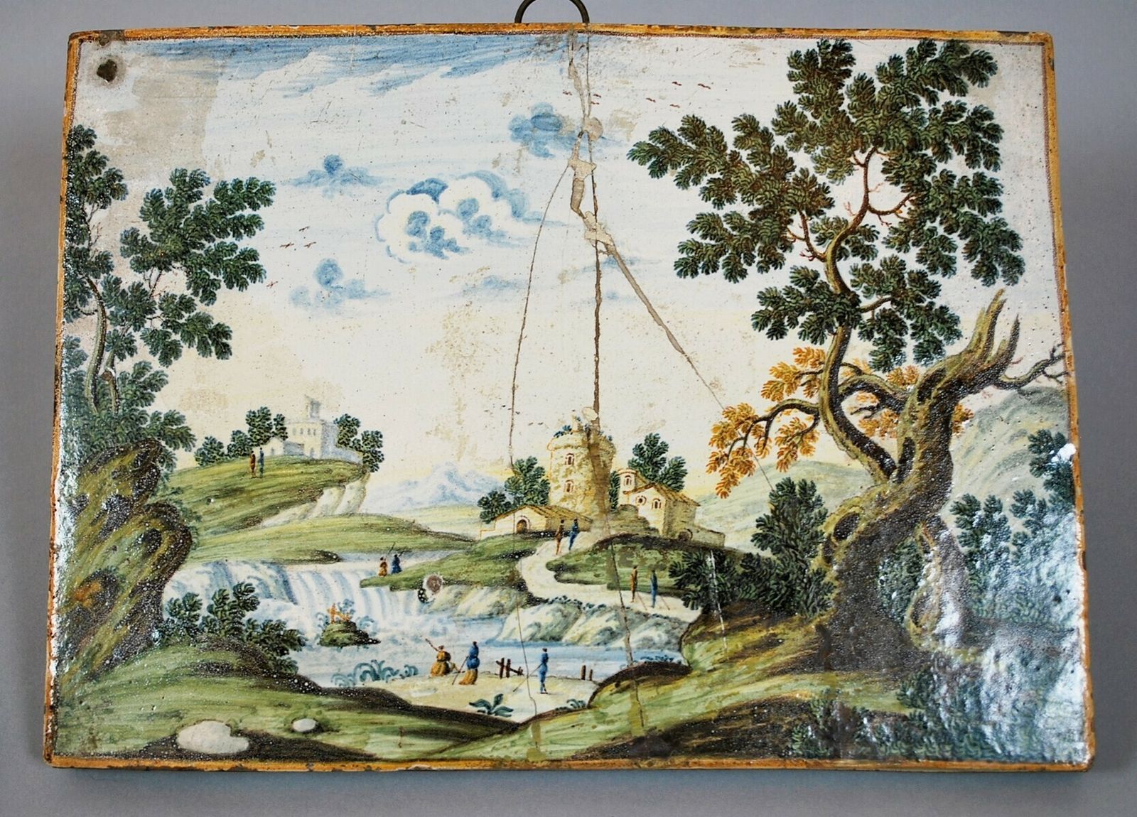 17th Century Earthenware Plates photo for sale