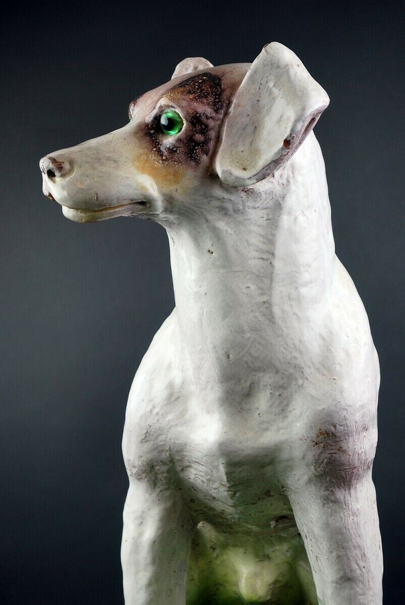 photo furniture Glazed Terracotta Dog, 18th, 18th Century And Earlier