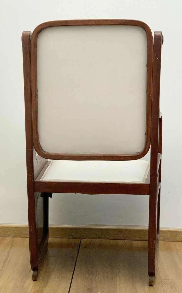 Pair Of Armchairs By Koloman Moser   Vienna Secession C.1900 photo Furniture