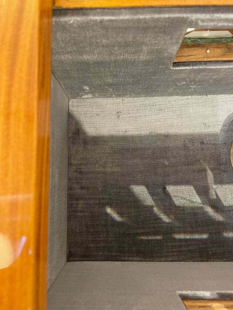 Large Box In Fruitwood And Mother Of Pearl Marquetry Circa 1900   Art Nouveau   Excellent Condition photo for sale