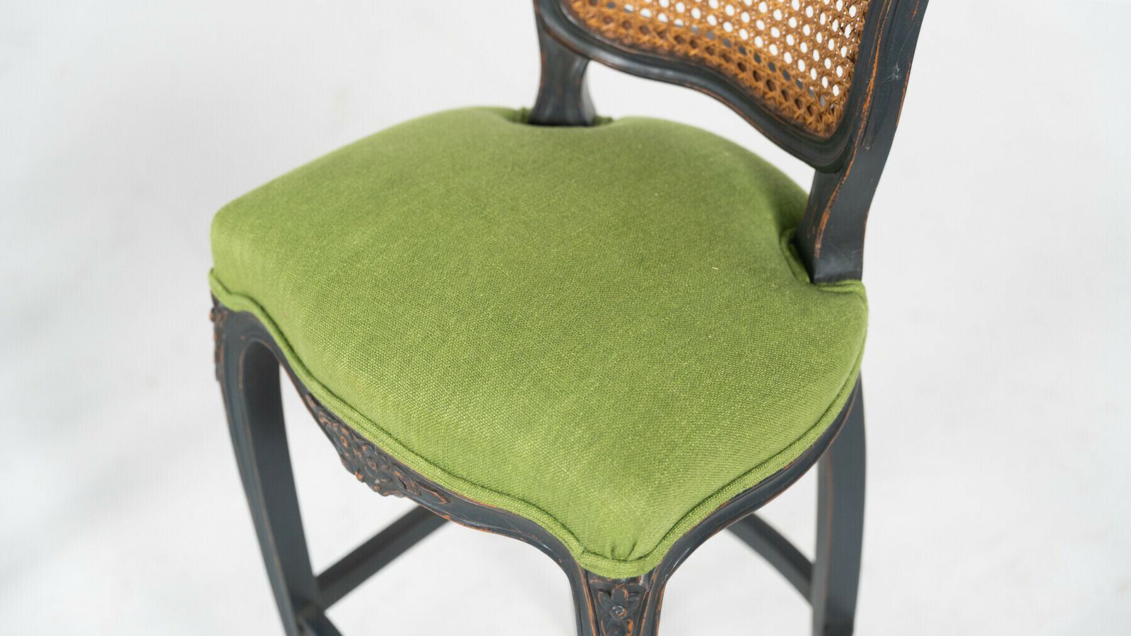 Pair Of Louis XV Style High Chairs, 20th photo 1400.0