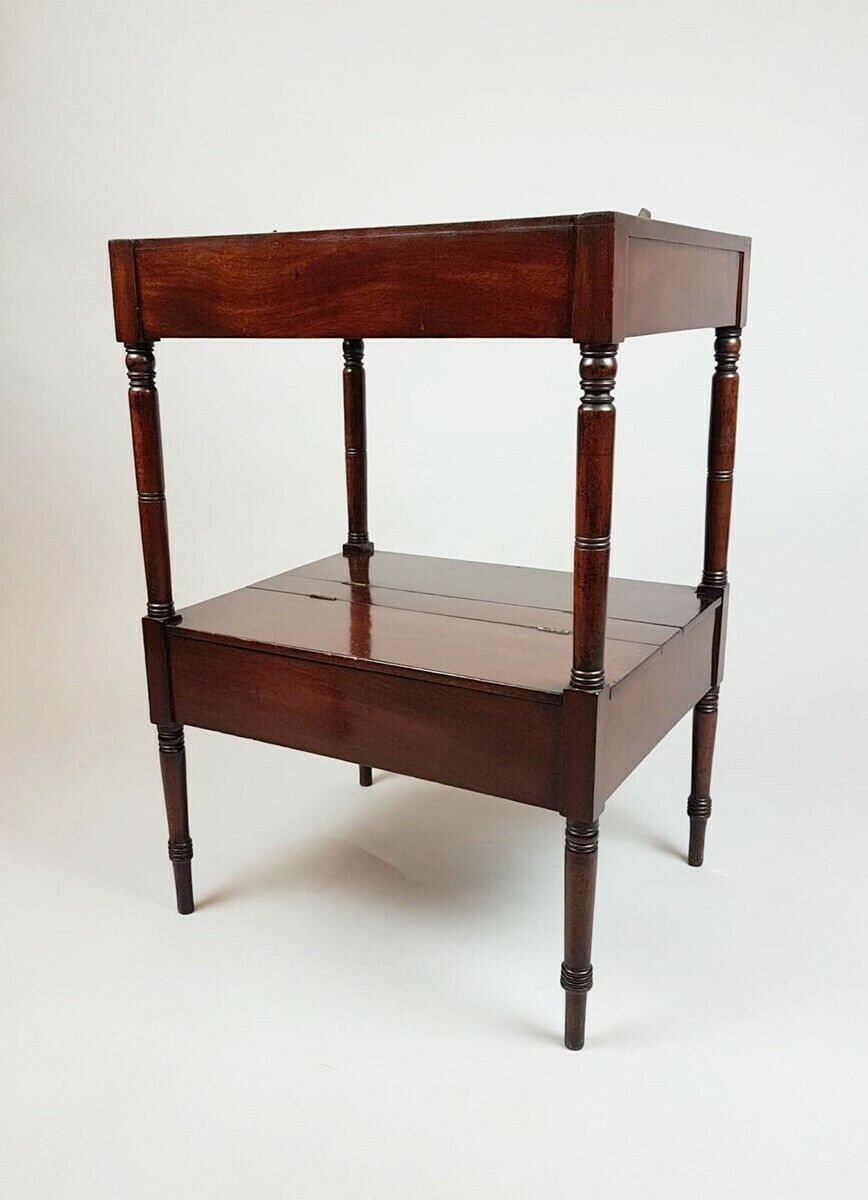 Game Table, Double Sided Board (Checkerboard And Bagdamon) Early 20th photo furniture