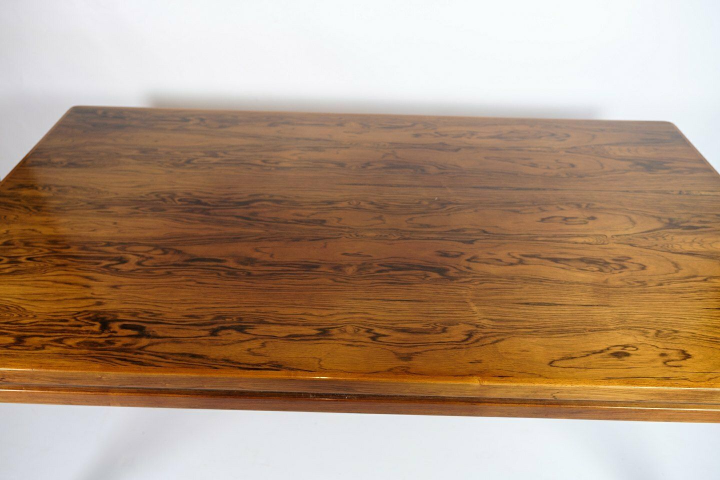 Dining Table With Extension In Rosewood By Johannes Andersen  For Chr. Linnebergs Møbelfabrik From 1960s photo vinterior