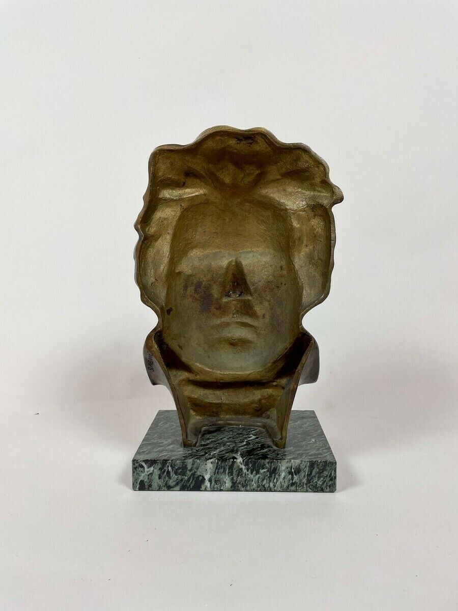 Melani S. Bust Of Beethoven In Bronze And Marble Terrace photo furniture