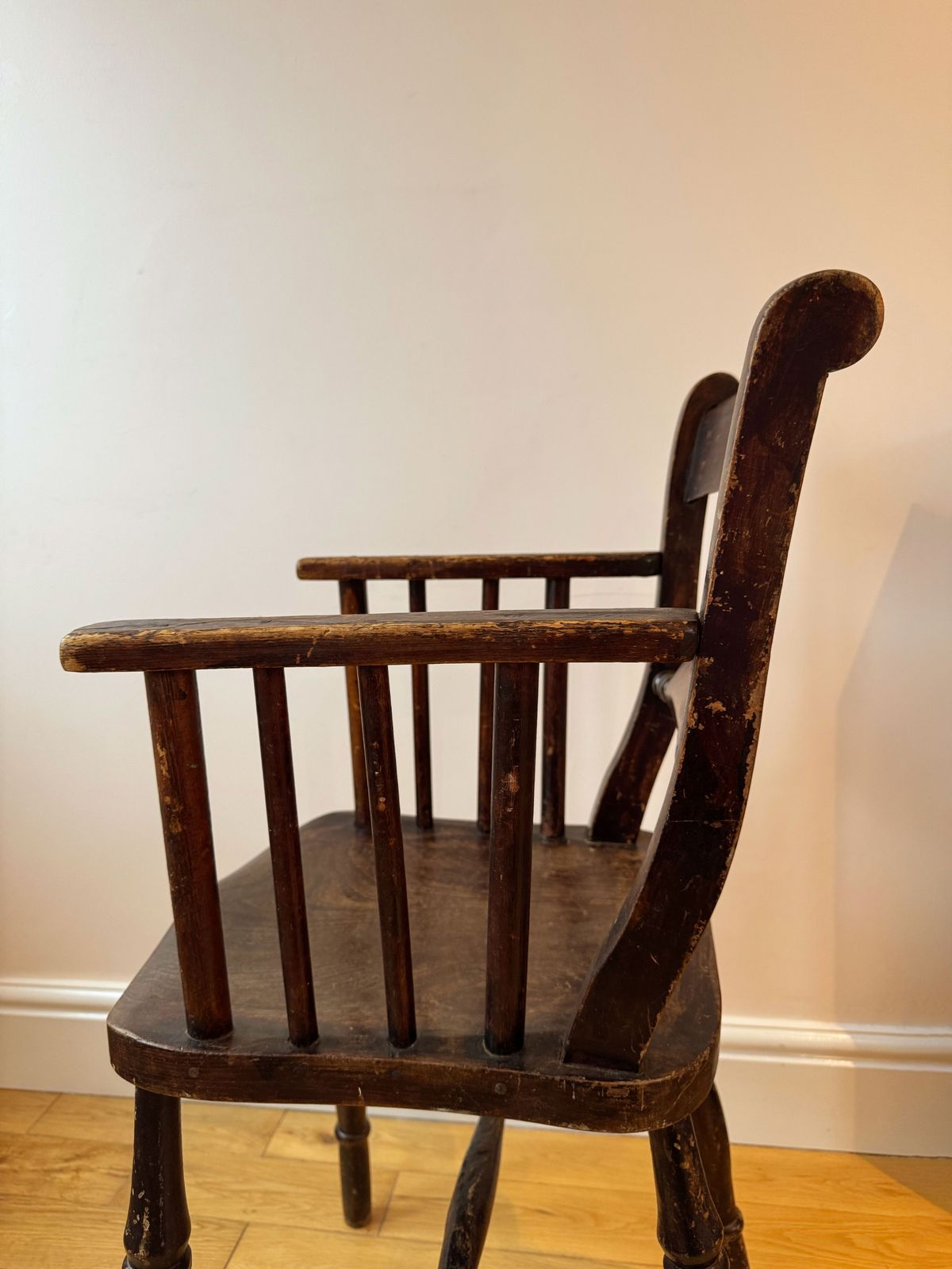 Antique 19th Century Kids Chair Armchair photo for sale