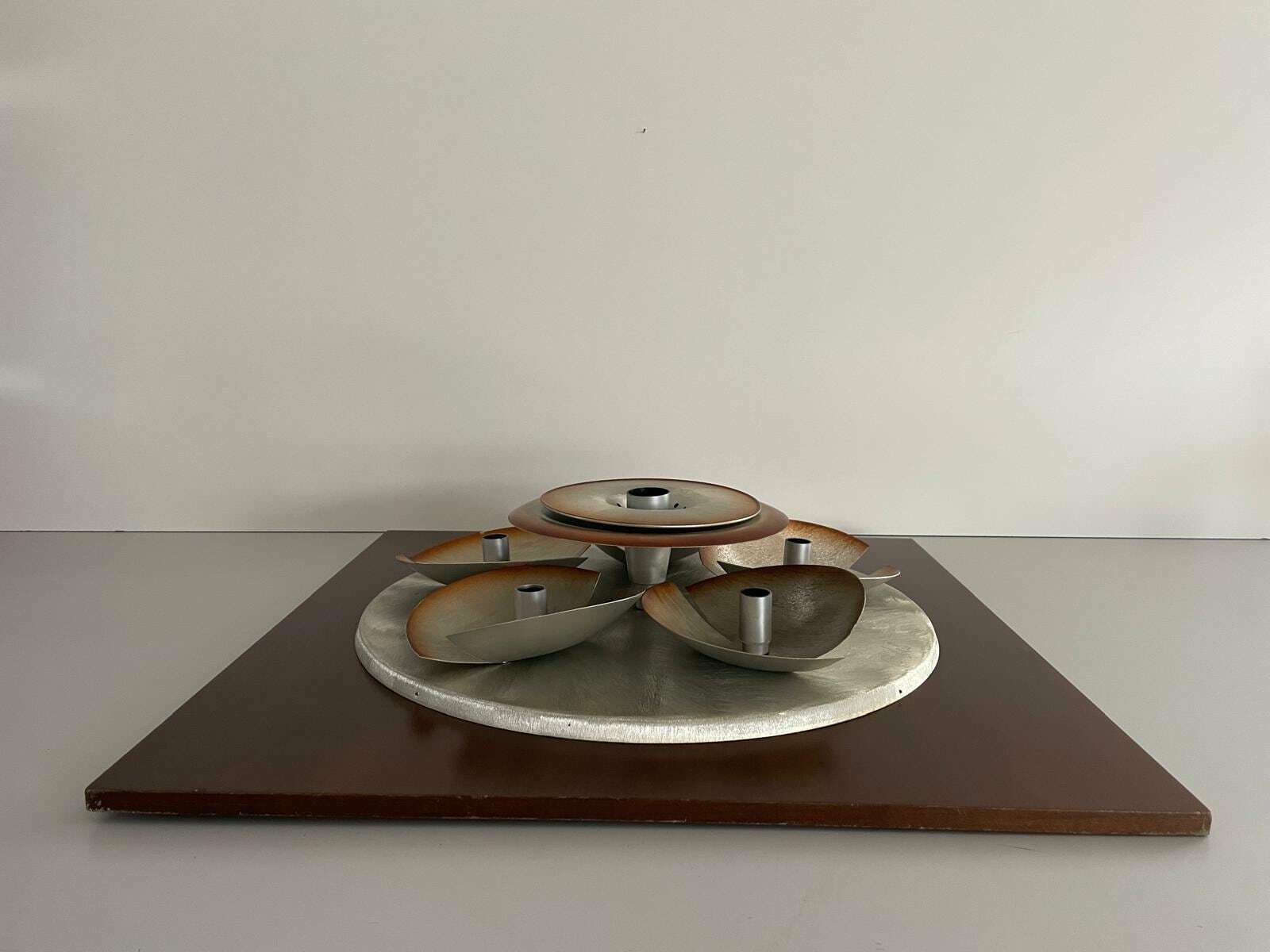 Orange Model Xl Wall Sculpture Lamp By Otello Ciullini For Studio Ef Viareggio, 1970s, Italy photo 6735.0