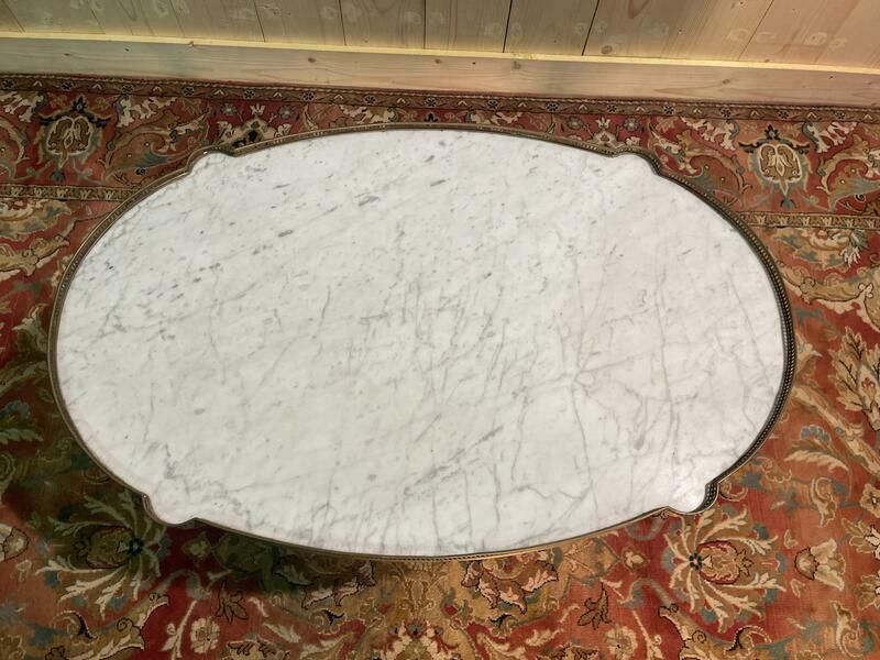 Table Basse Bouillotte De Style Louis XVI photo furniture