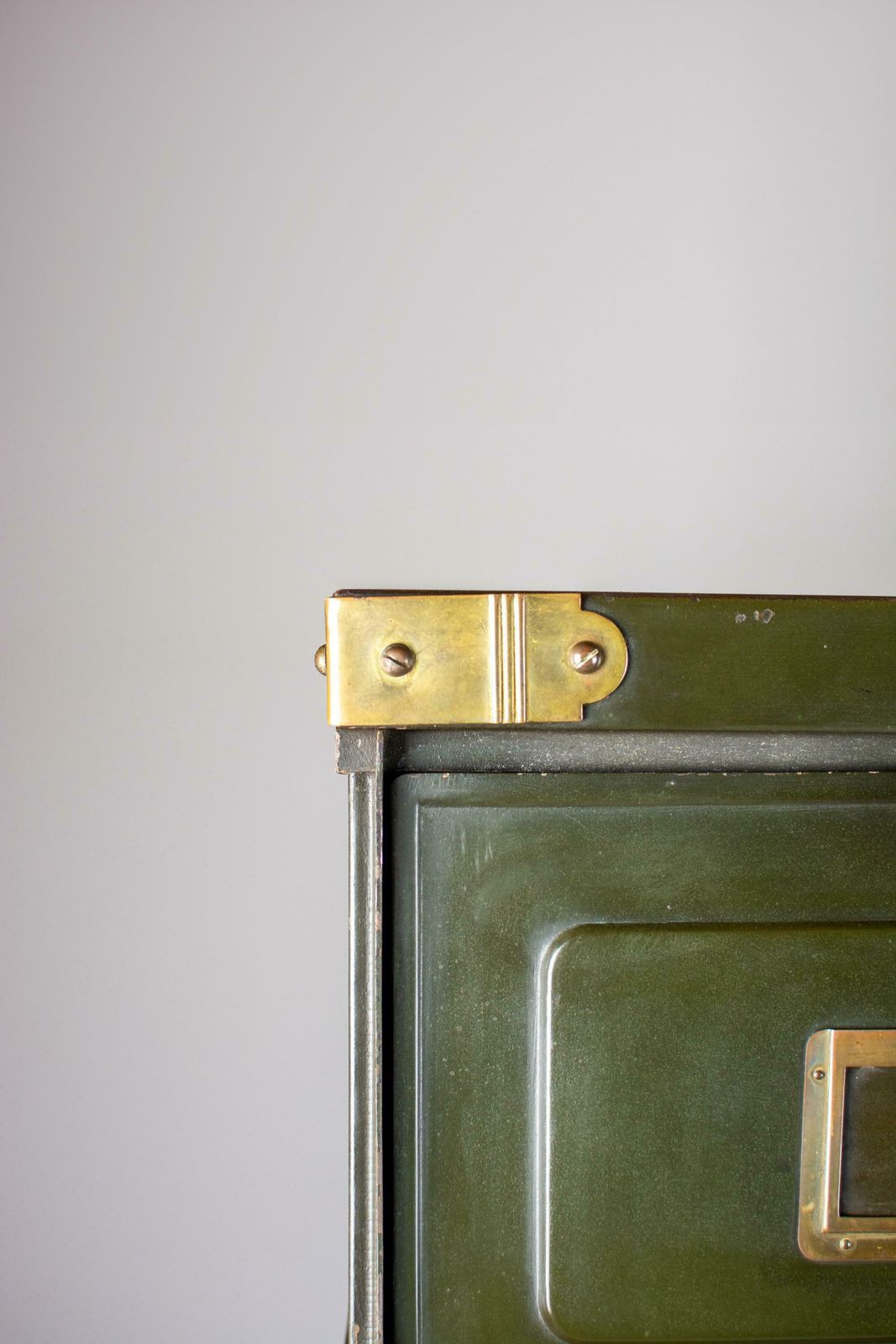 Large Industrial Notary Cabinet By H.E. Longini Of Brussels C.1920's photo buy