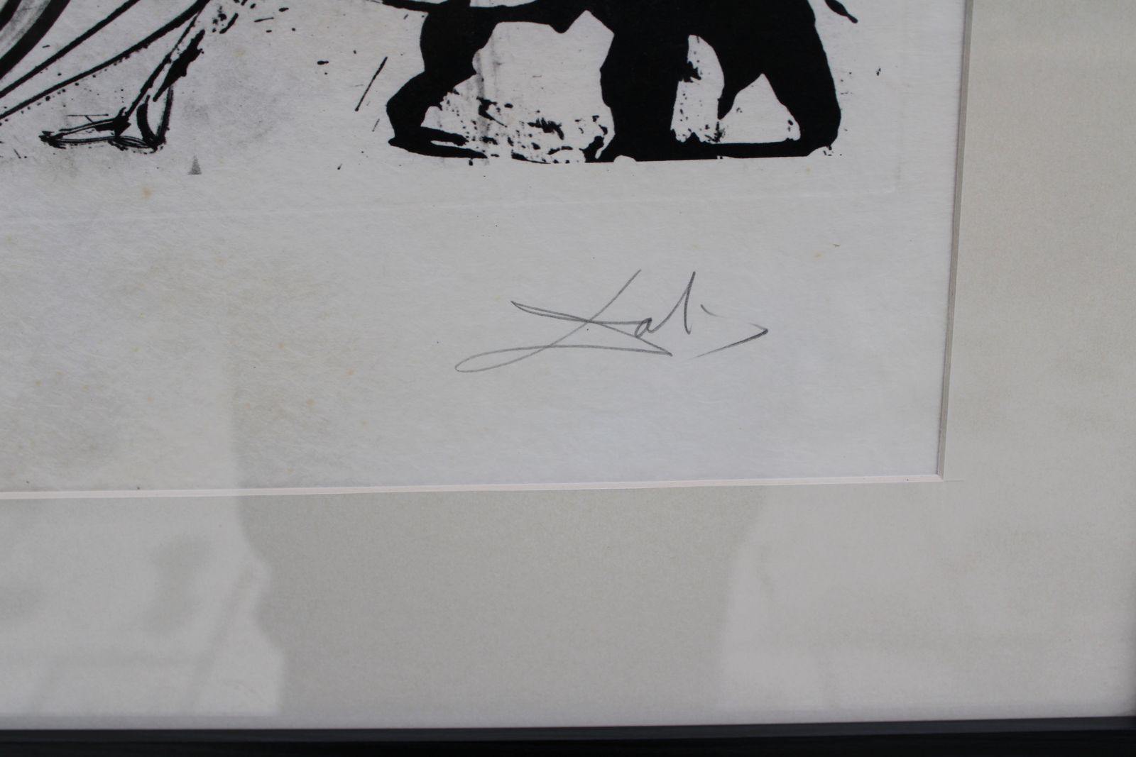 Original 'Angel Of Dada' Limited Edition By Salvador Dali photo for sale