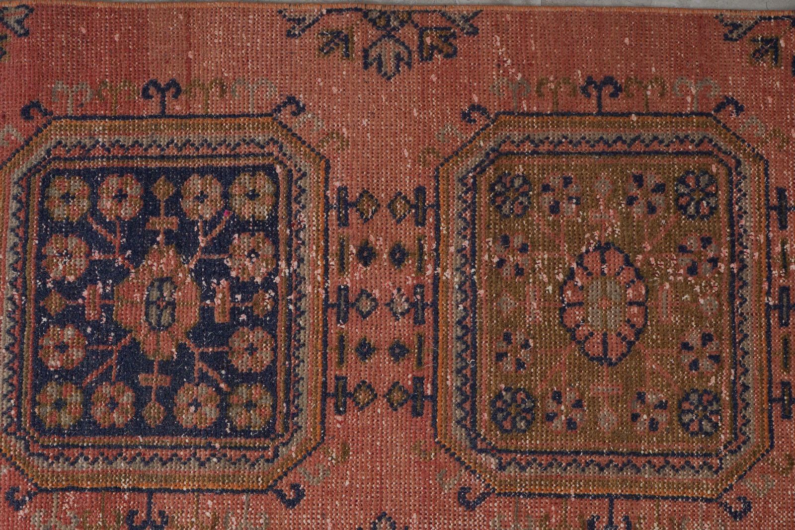 photo furniture 1960s Turkish Oushak Extra Long And Wide Runner   Stair Tread 2'6'' X 21'3''
