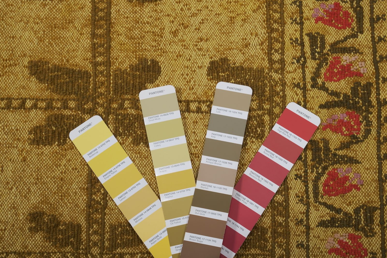 photo for sale Turkish Gold Cicim Flat Weave Rug 4'10'' X 6'9''