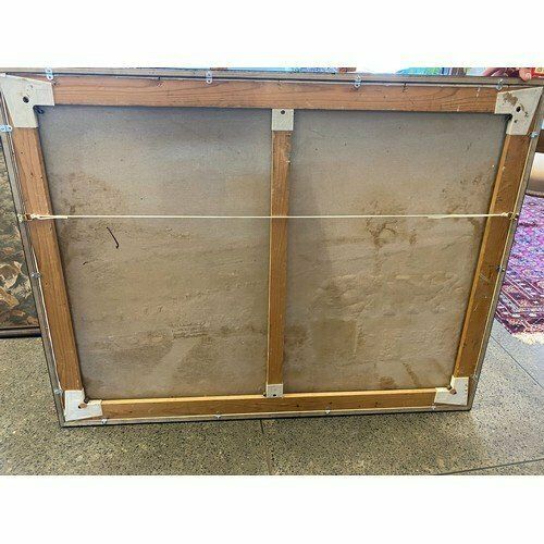 Fred Yates. Oil On Canvass. Signed. Large Picture 38in. X 49 1/2in. photo vinterior