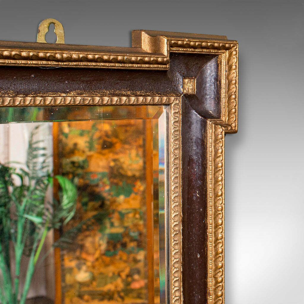 Small Antique Vanity Mirror, English, Gilt Gesso, Hall, Neoclassical, Victorian photo Home Decor