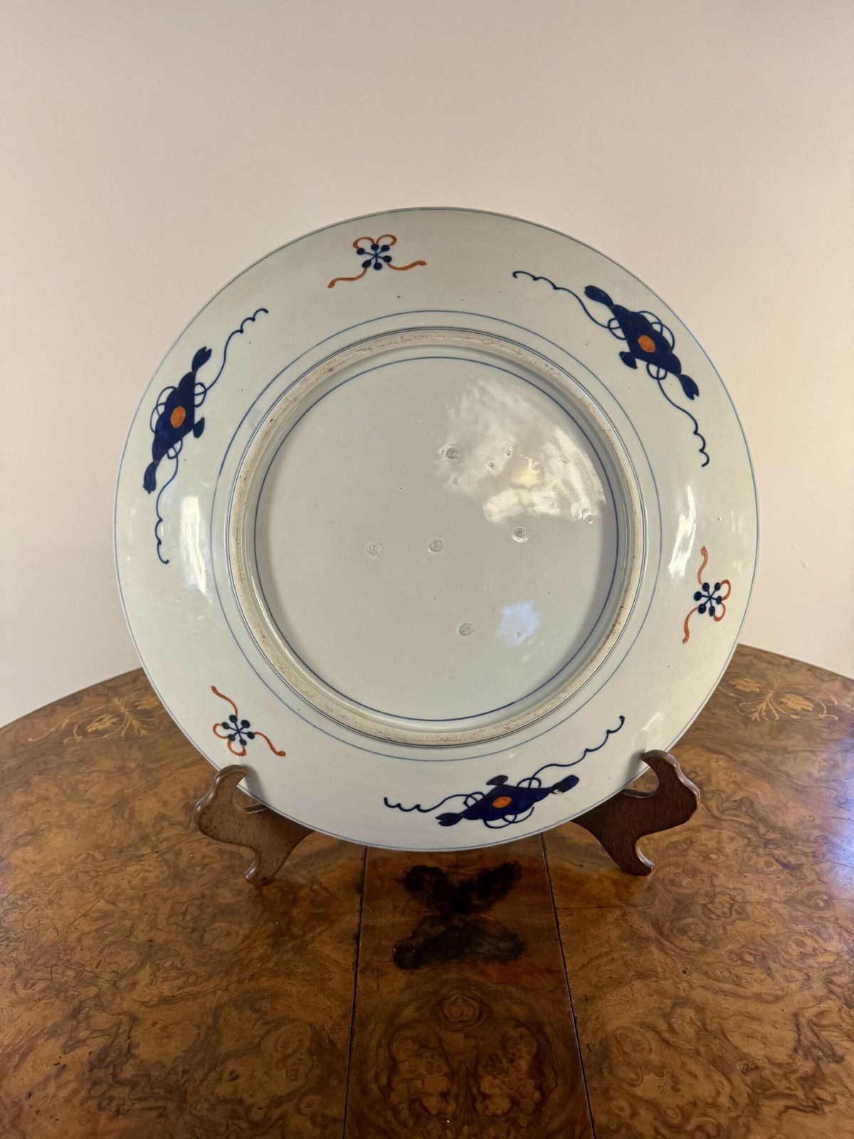 Unusual Quality Antique Japanese Imari Charger photo for sale