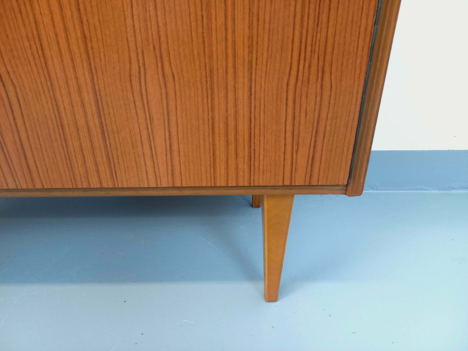 Scandinavian Style Bookcase In Melamine And Teak photo buy