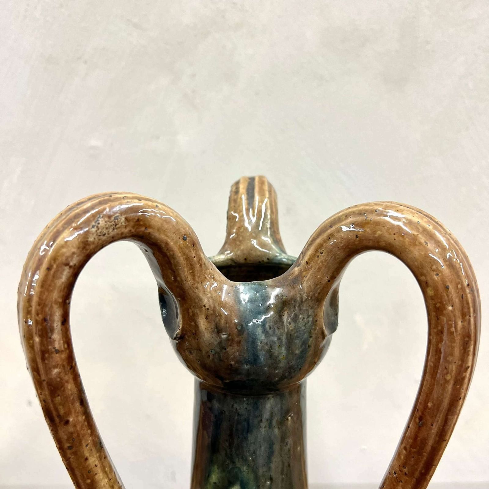 Thulin Pottery Vase, 1910s, Antique photo vinterior