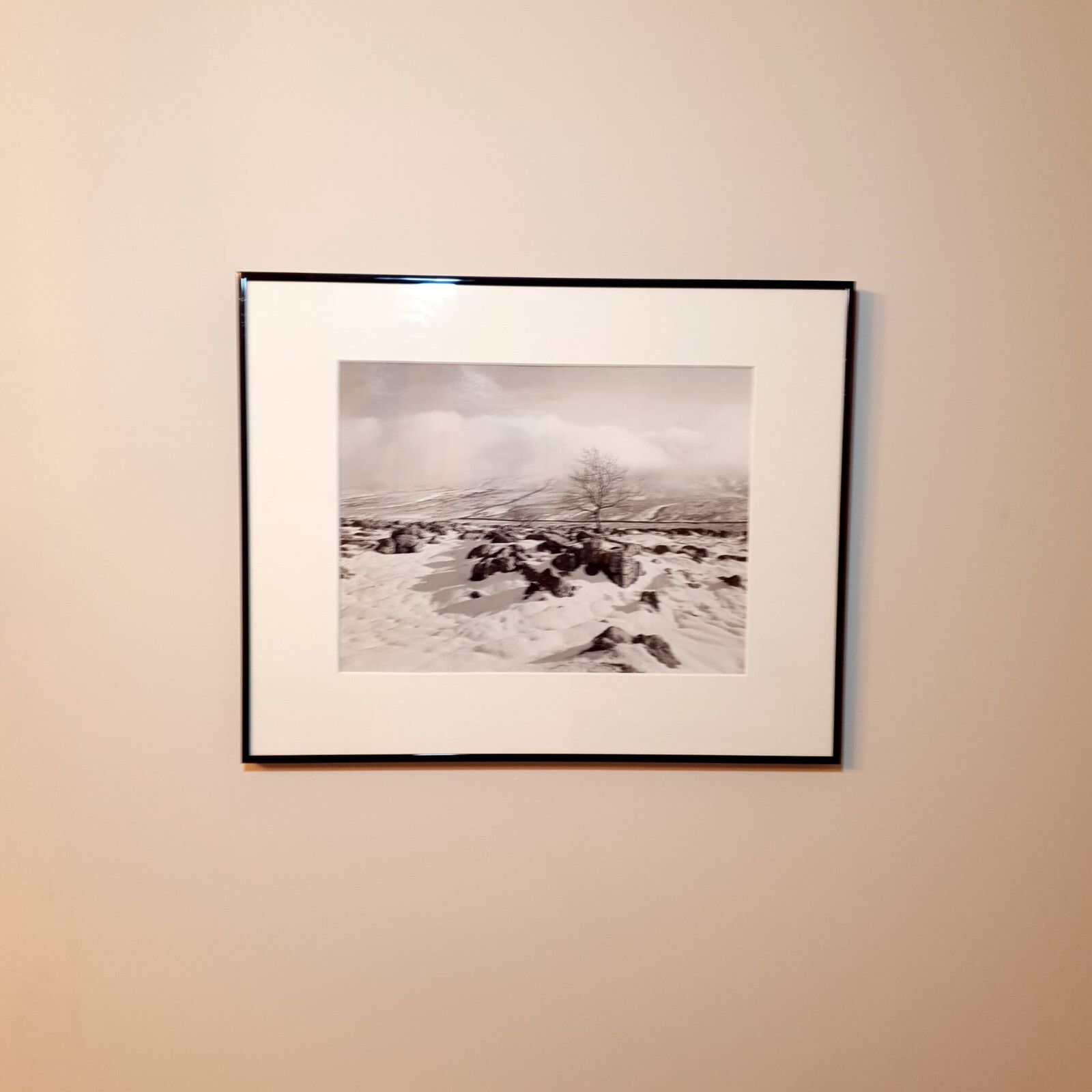 Ingleborough Hill Photographic Print Richard Ross Uk Photographer Snow Scene photo furniture