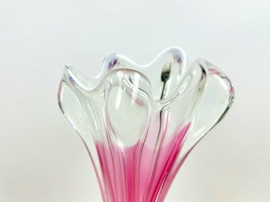 Art Glass Vase By Josef Hospodka For Chřibská Glassworks, 1960s photo furniture