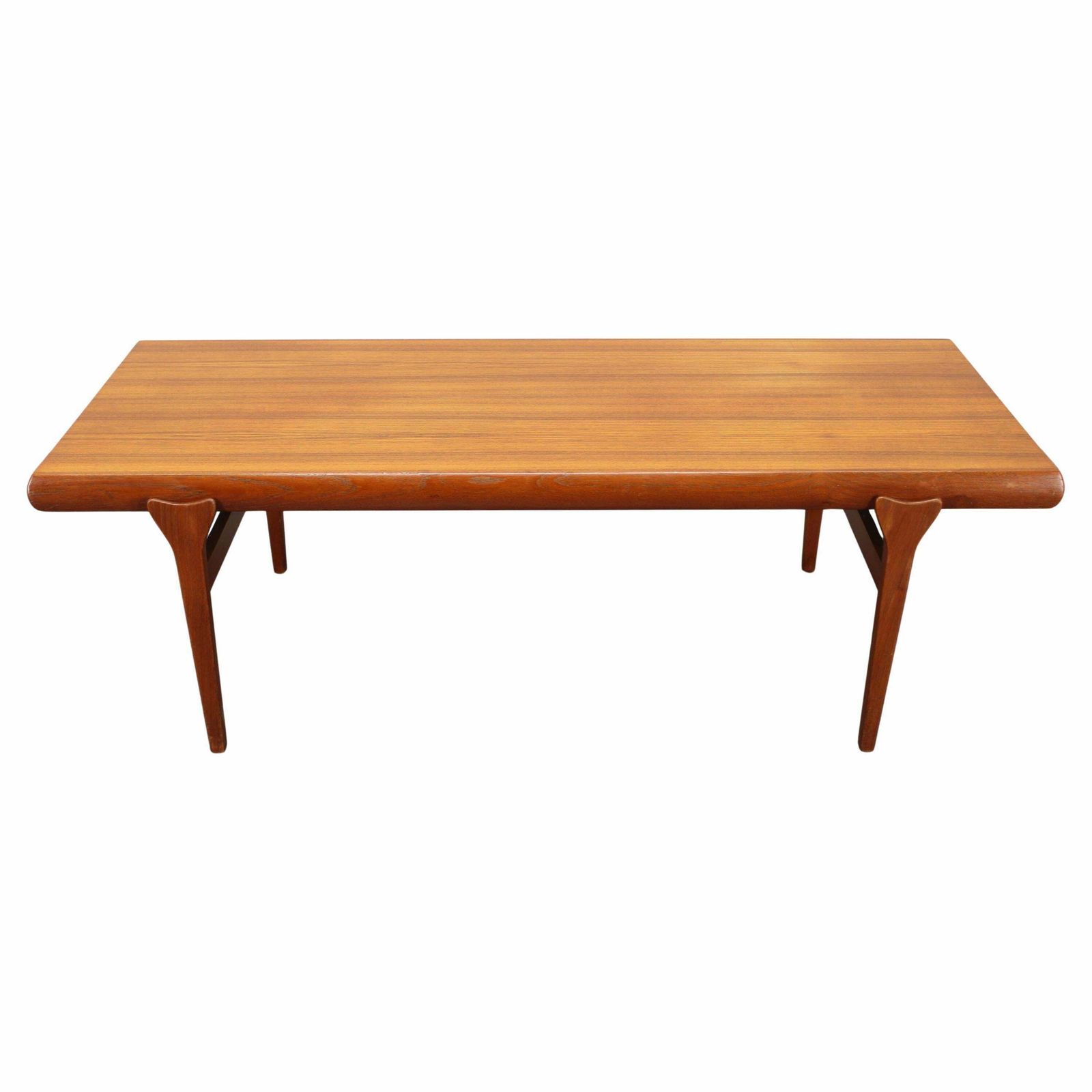 1960s Johannes Andersen Restored Teak Coffee Table For Cfc Silkeborg, Denmark