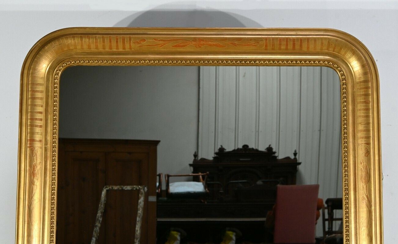 Gilded Leaf Mirror, Louis Philippe Period – Part 1 Of The 19th Century photo 2260.0