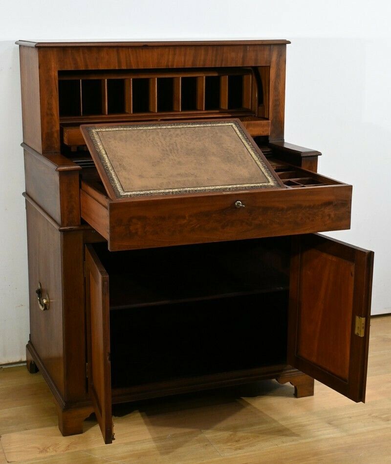 Mahogany Stepped Secretary, England – Part 2, 19th Century photo 2940.0