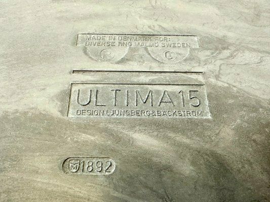 373.0 Mid Century Swedish Ultima 15 Ashtray By Holger Bäckström & Bo Ljungberg For Diverse Ting, 1960s photo