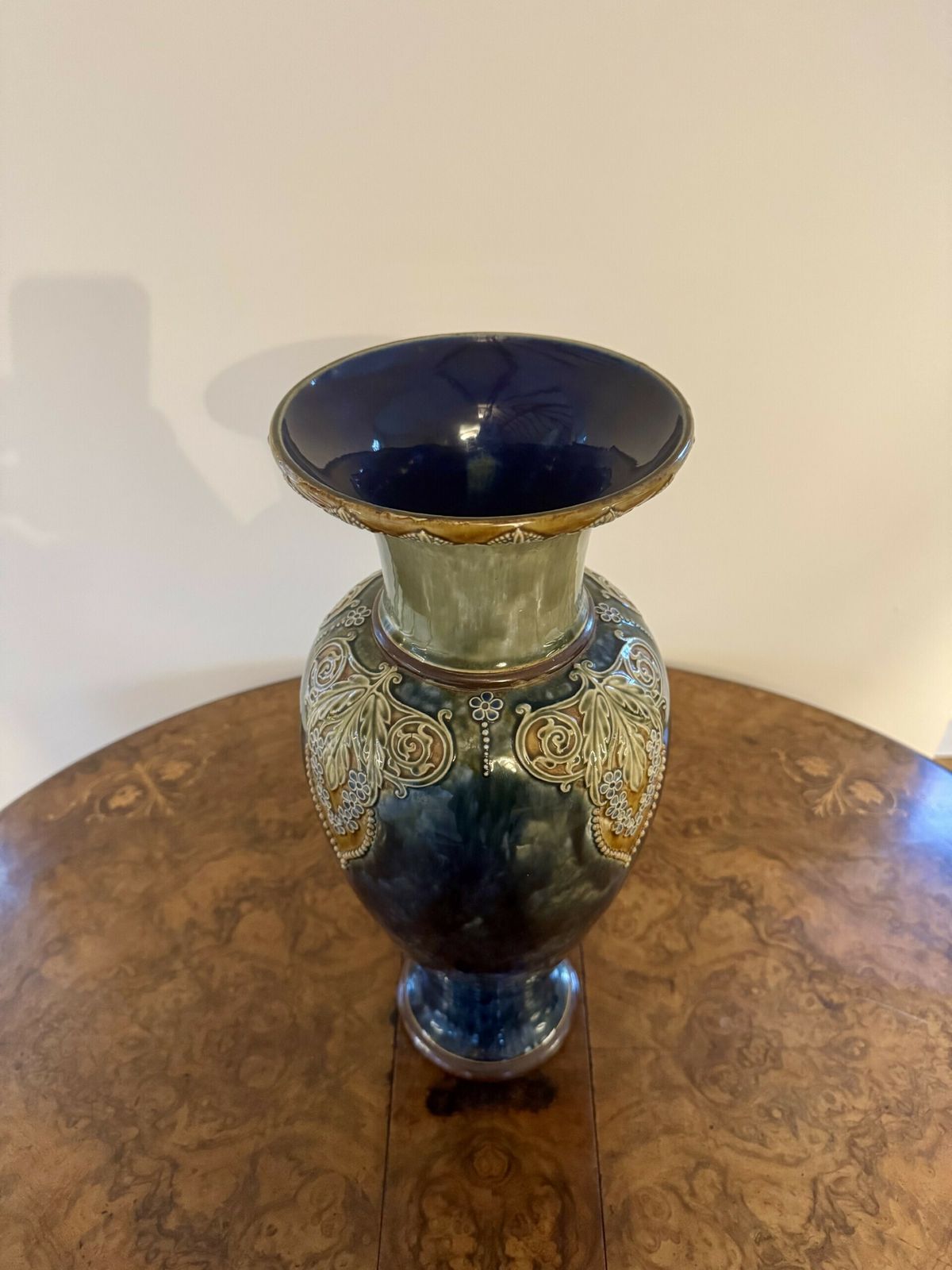 Magnificent Quality Pair Of Large Antique Royal Doulton Vases photo 1295.0