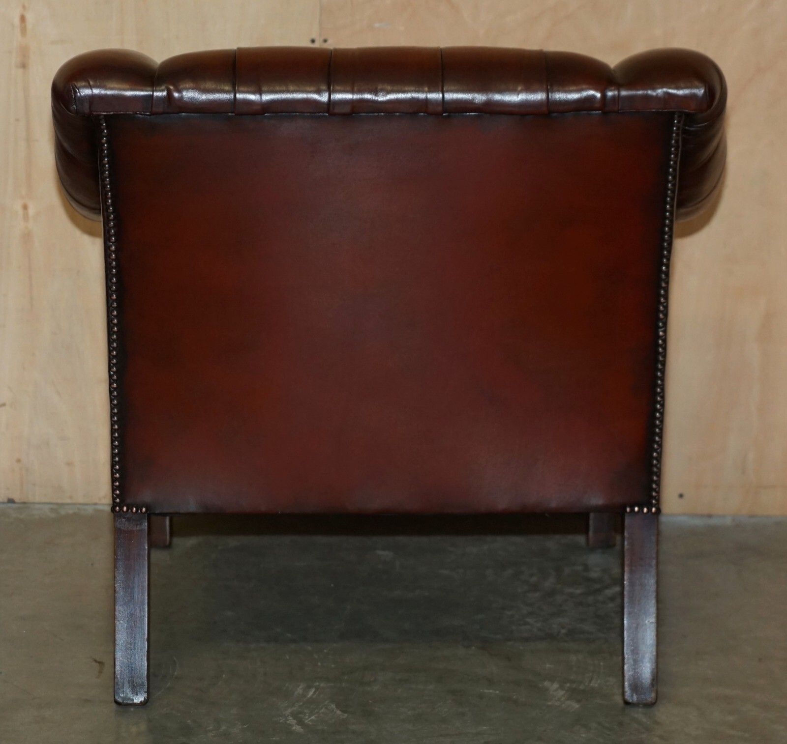 5000.0 Fine Pair Of Restored Chesterfield Lutyens Viceroy Brown Leather Club Armchairs photo