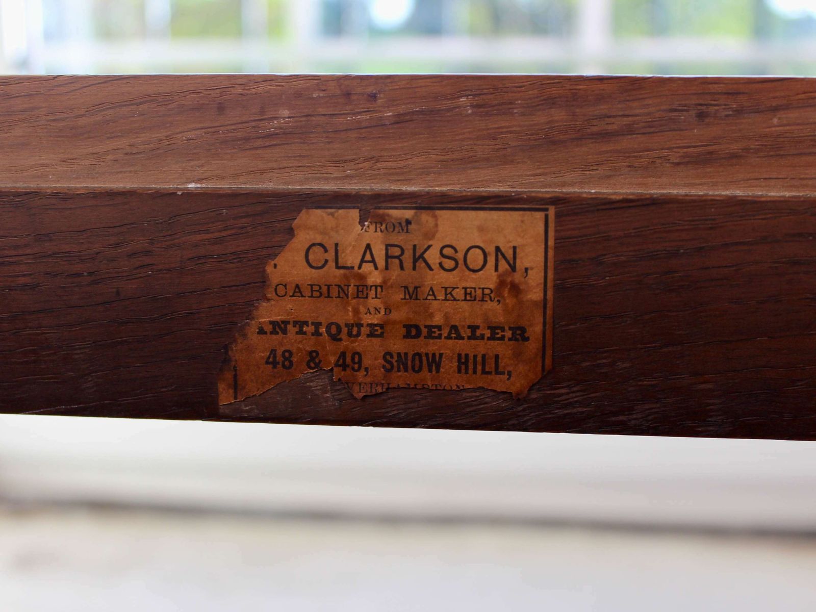 Set Of 8 George III Oak Country Chairs By Clarkson Of Wolverhampton photo vintage