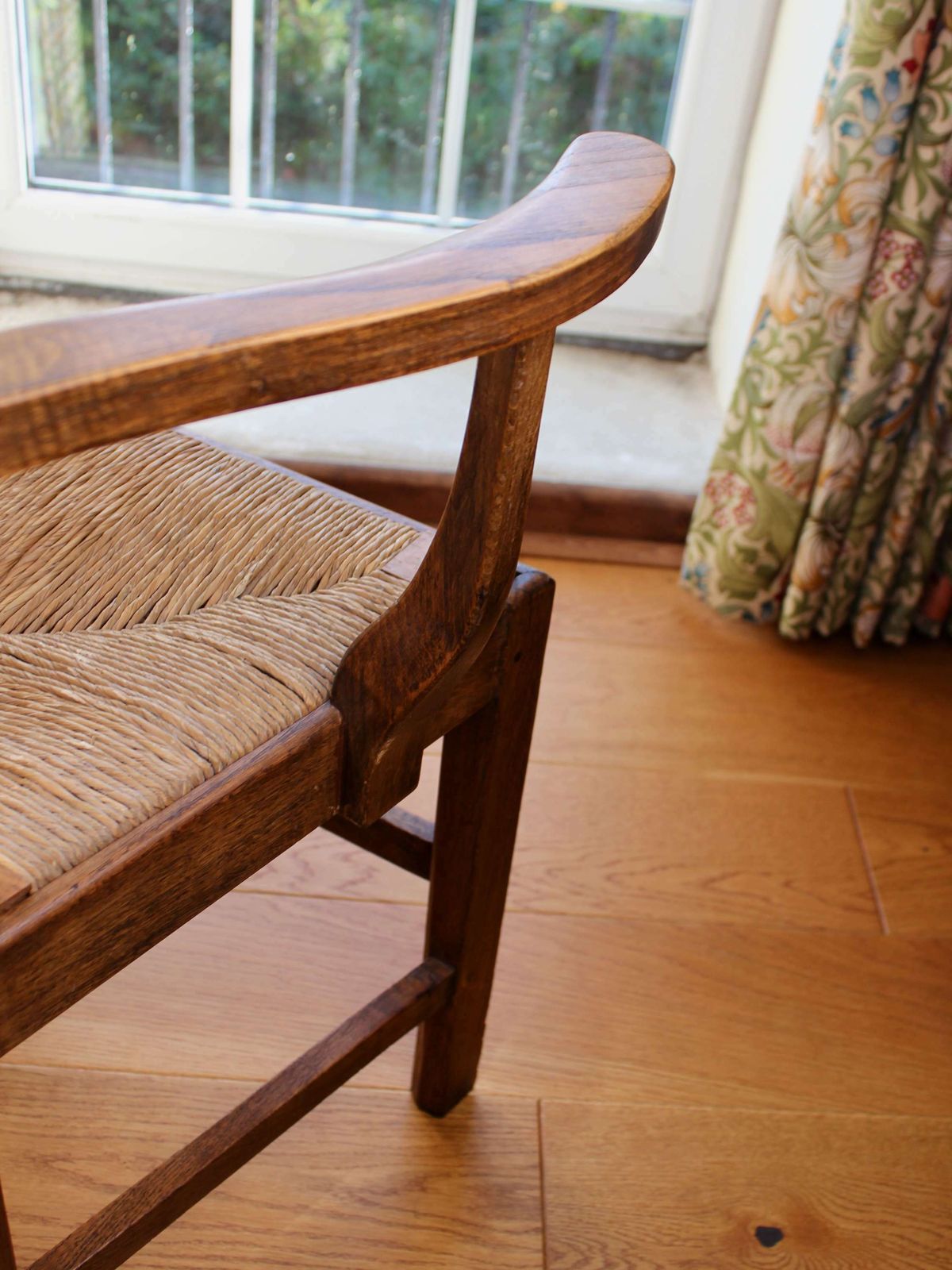 2850.0 Set Of 8 George III Oak Country Chairs By Clarkson Of Wolverhampton photo