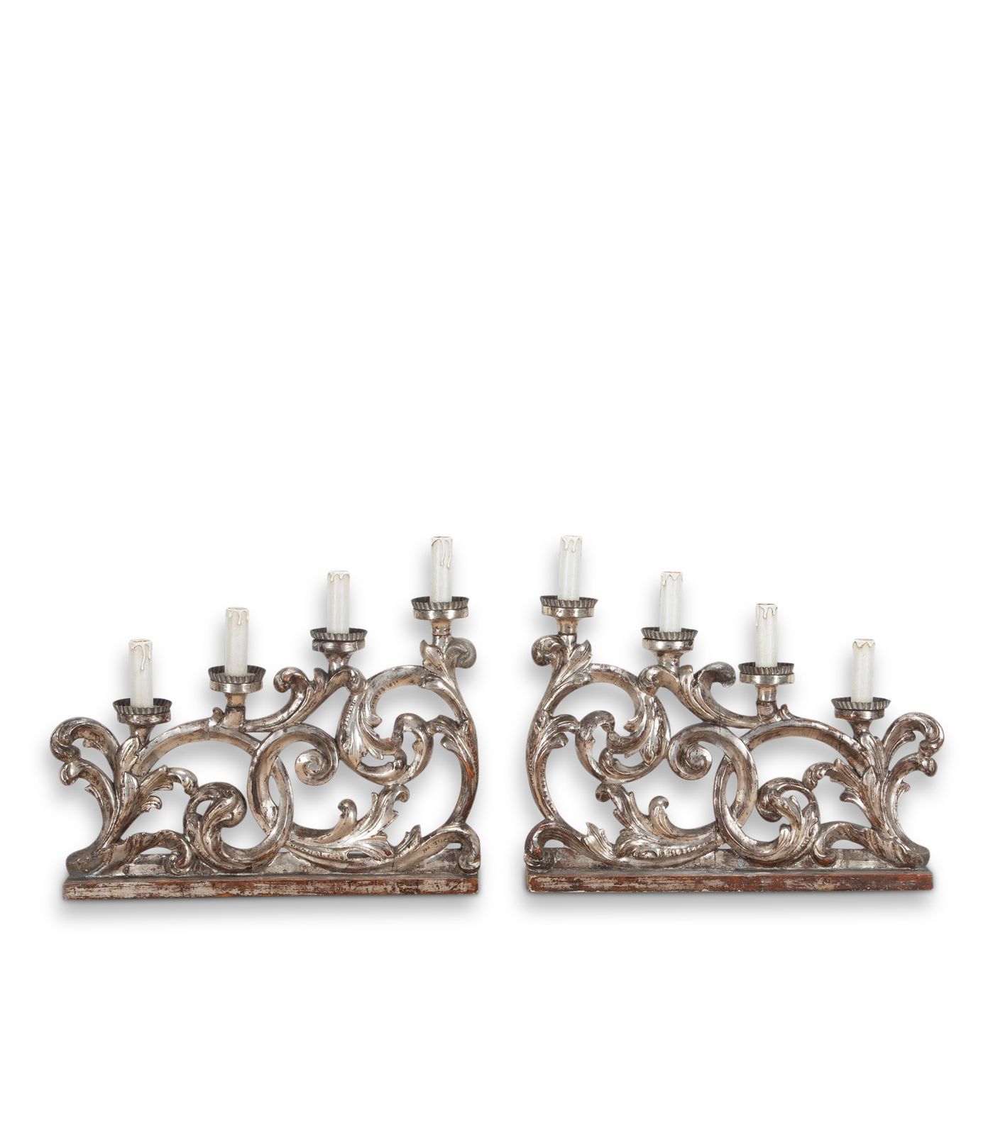 Italian 19th Century Carved Candelabra