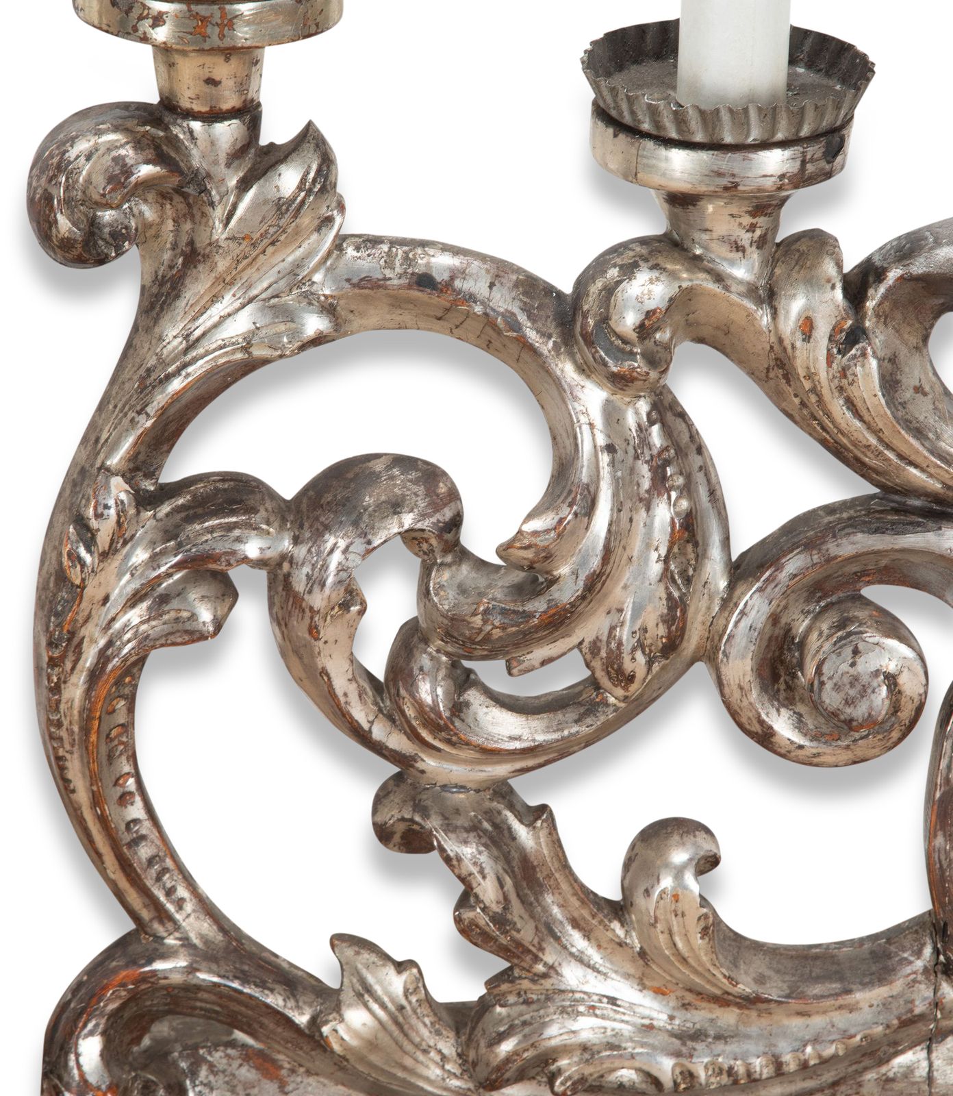 Italian 19th Century Carved Candelabra photo Home Decor