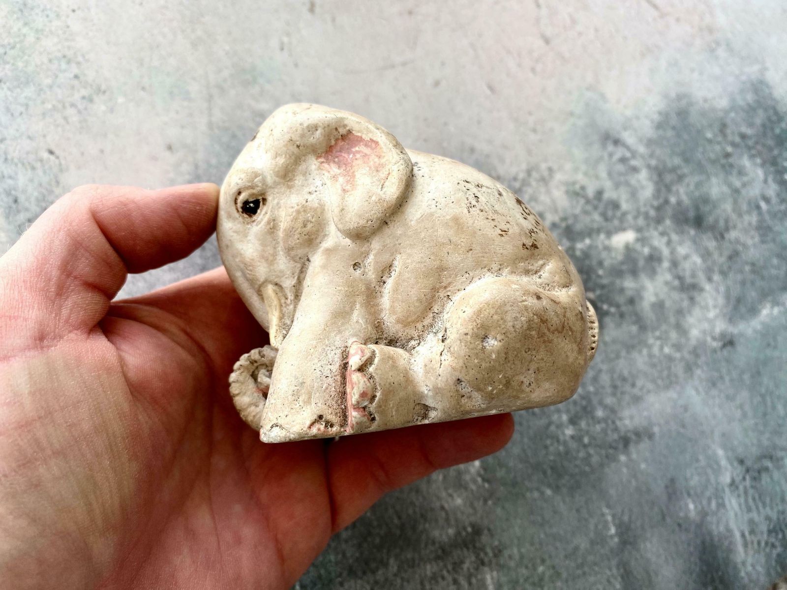 Constance Stella Watson (1899   1985) Earthenware Elephant Figurine