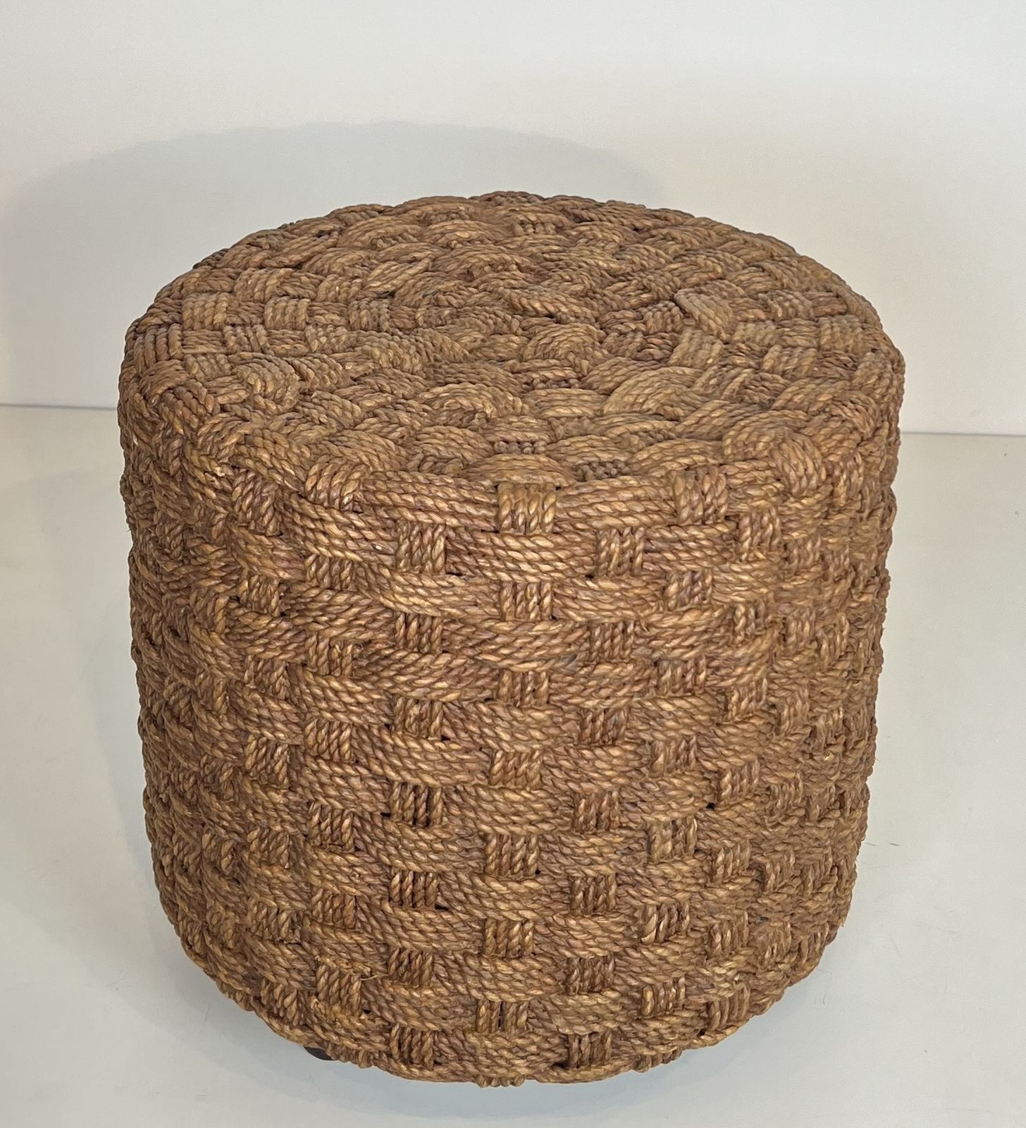 Rope Stool In The Style Of Audoux Minet photo Furniture