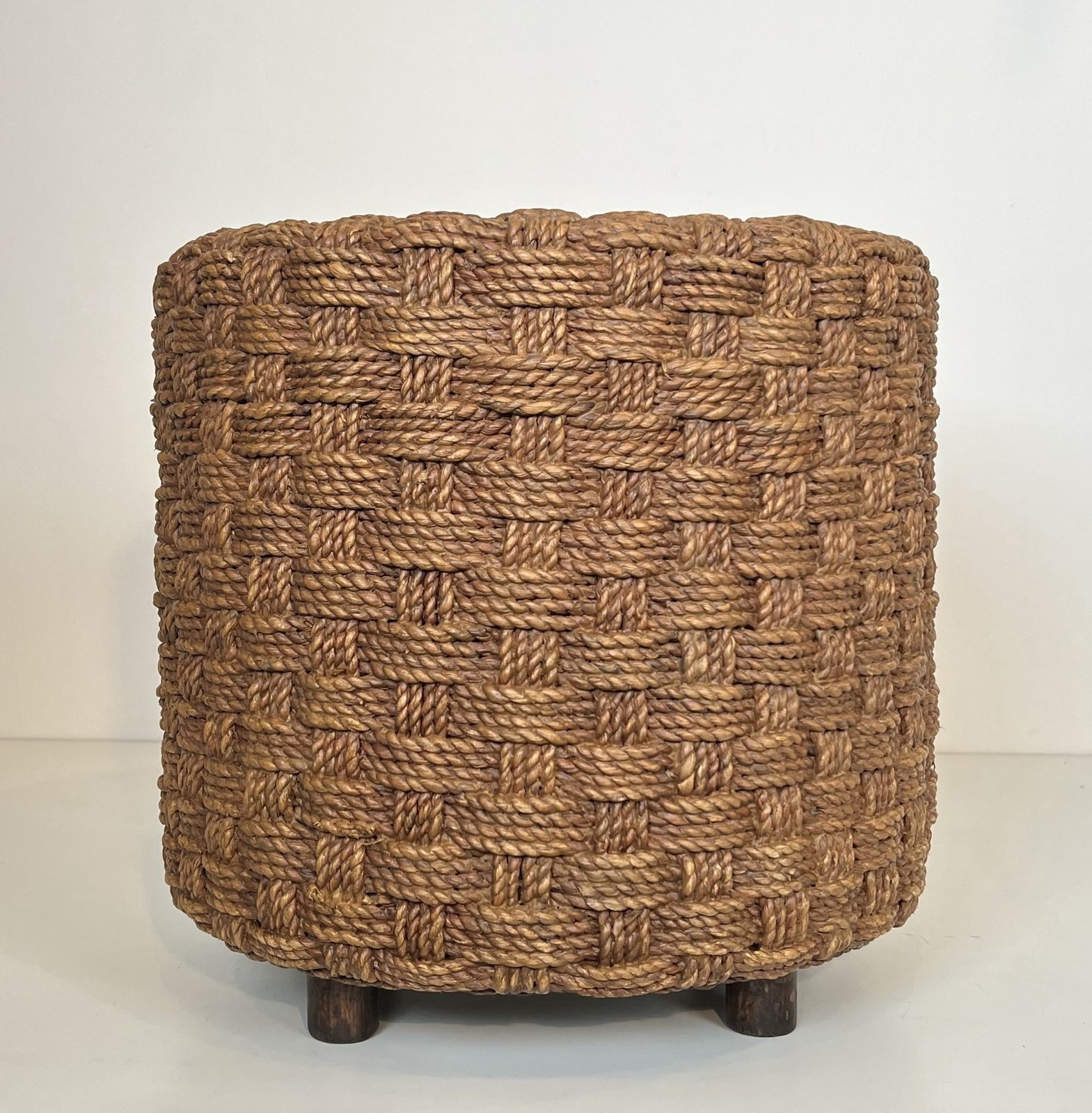 Rope Stool In The Style Of Audoux Minet photo buy
