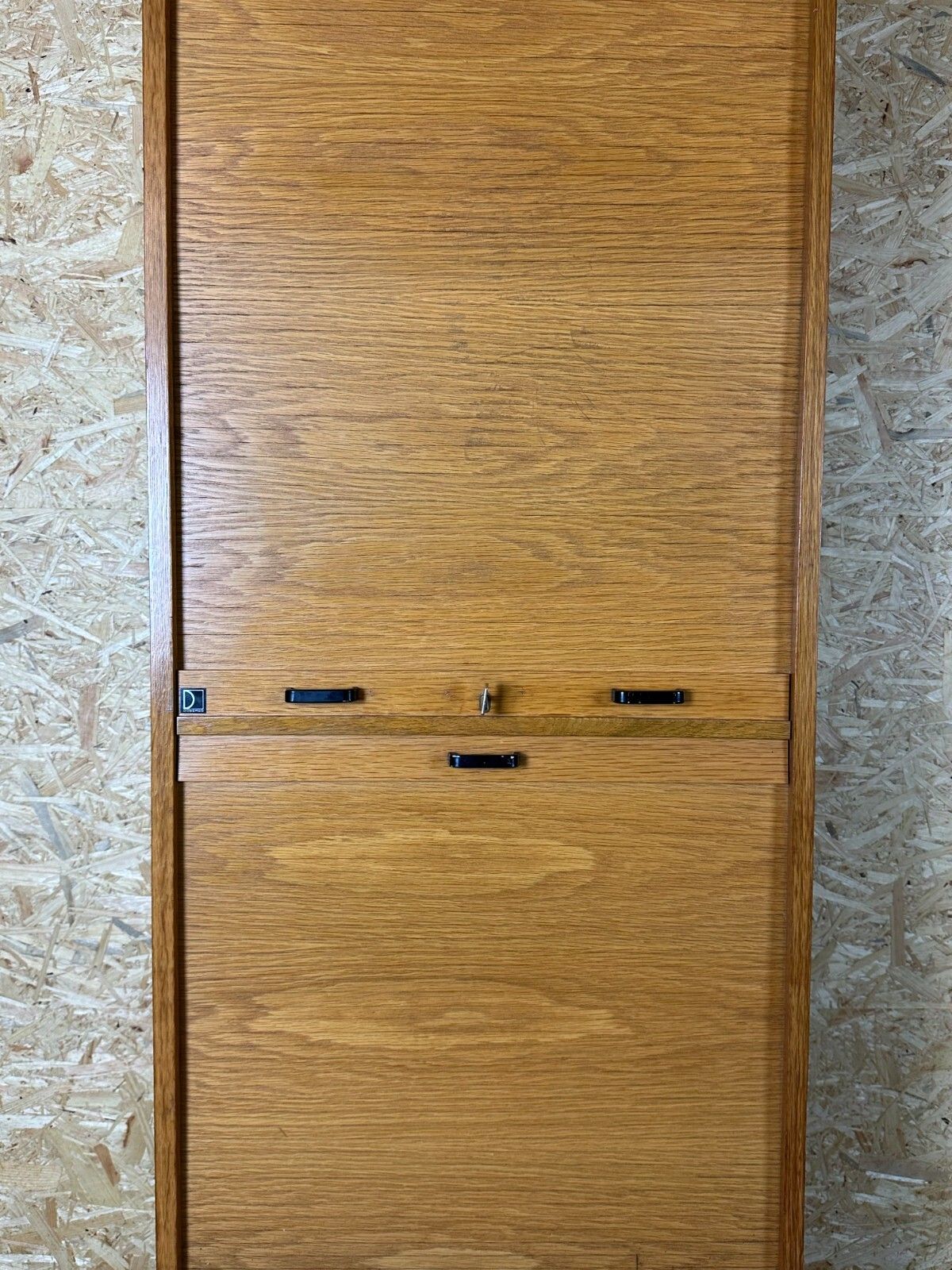 1950s 60s Roller Shutter Cabinet Office Cupboard Filing Cabinet Mid Century Design photo vinterior