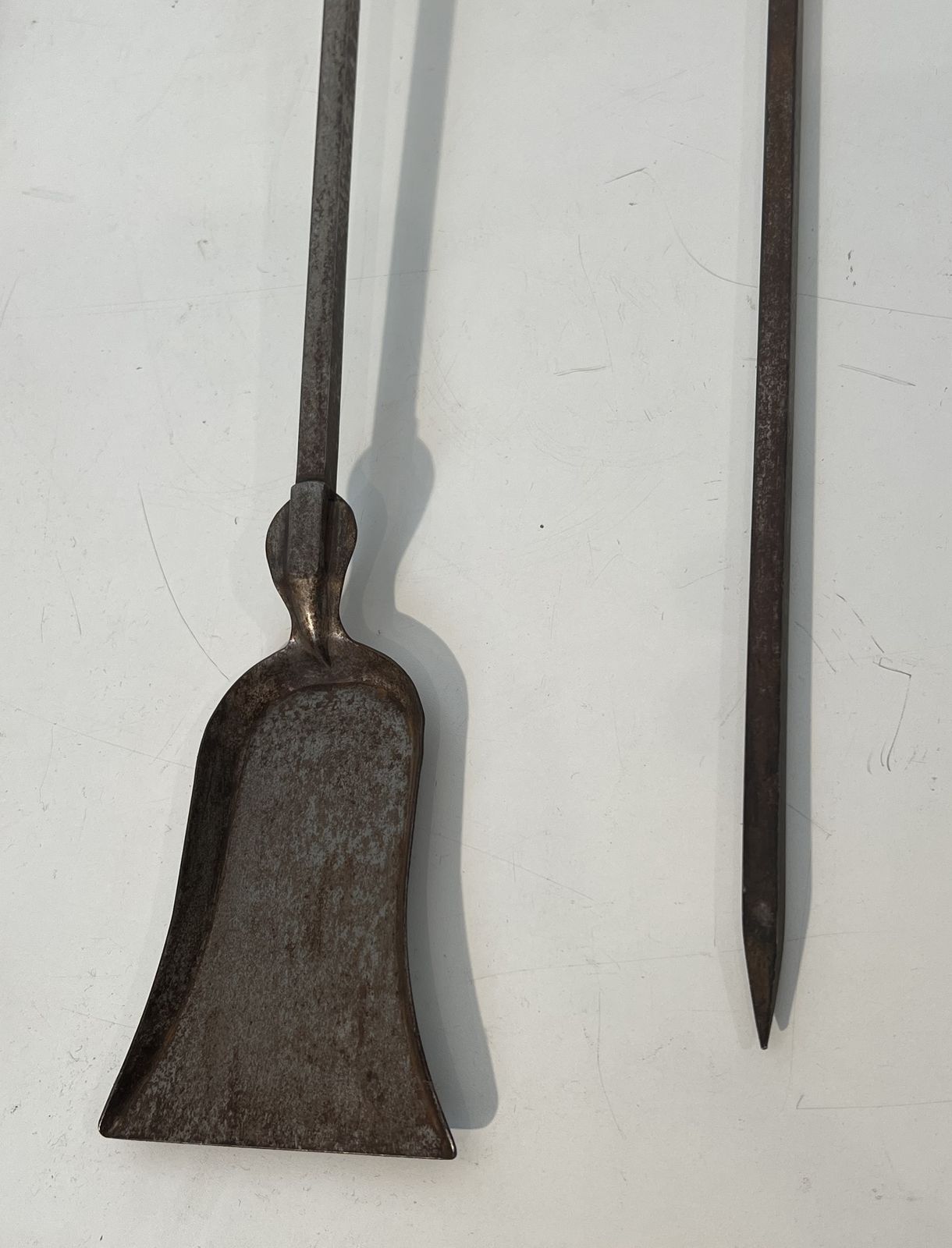photo buy Modernist Steel Fire Kit, 1970s
