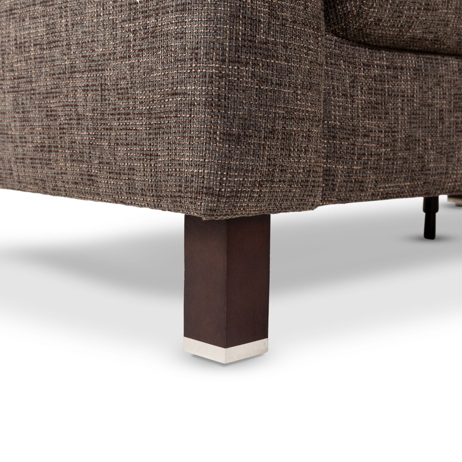 Canapé d'angle Ewald Schillig Vario en tissu marron photo for sale