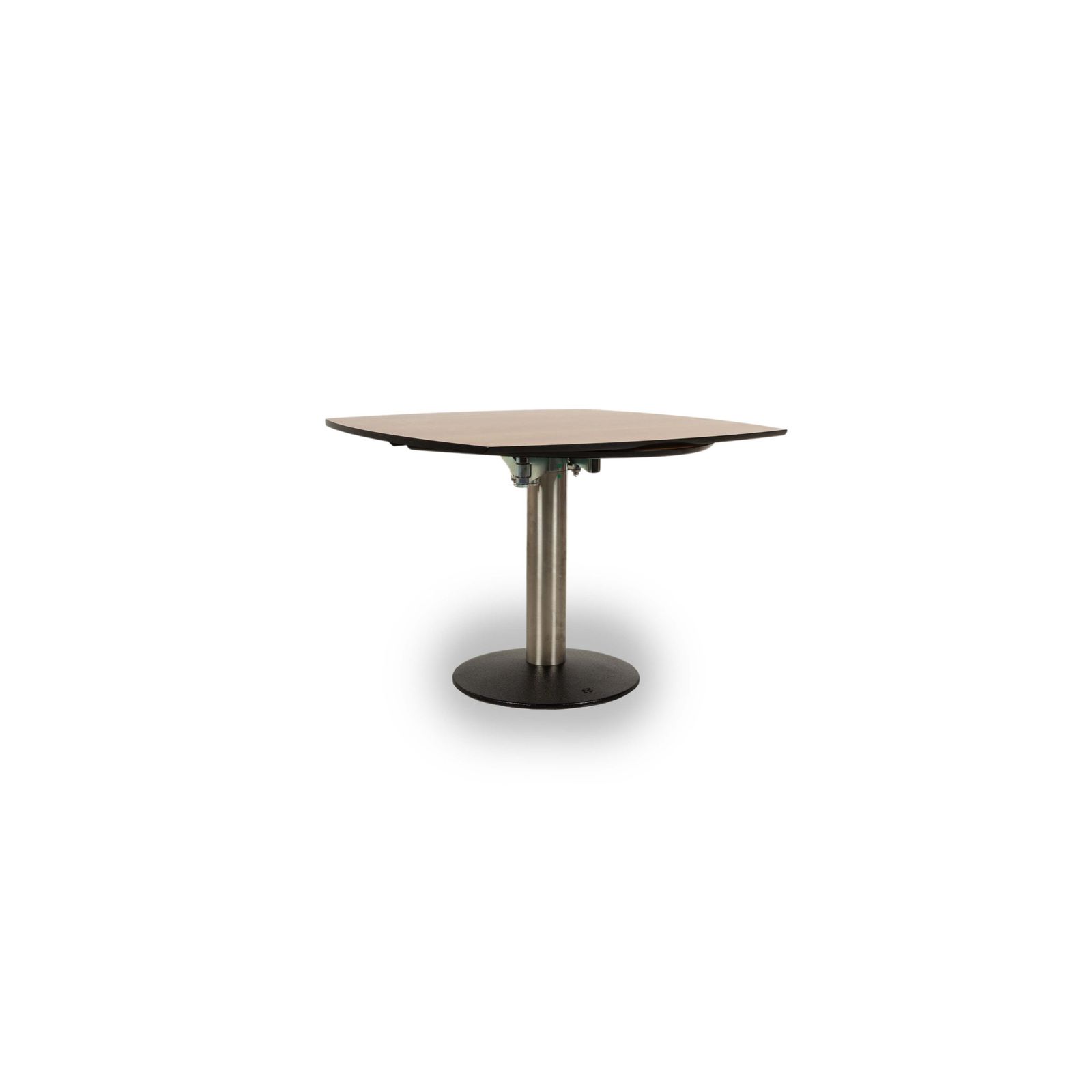 photo furniture Draenert Titan III Wooden Dining Table Brown Extendable 110 X 200 Cm