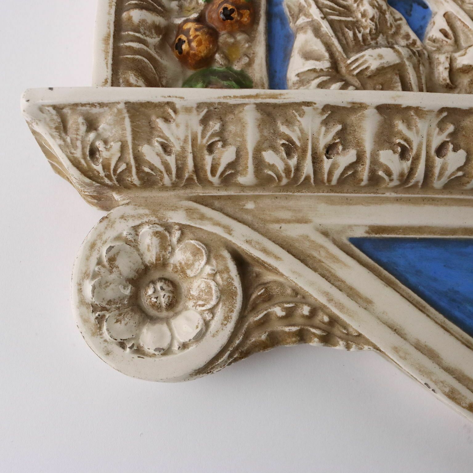 photo for sale Formella In Maiolica Società Ceramica Colonnata Sesto Fiorentino