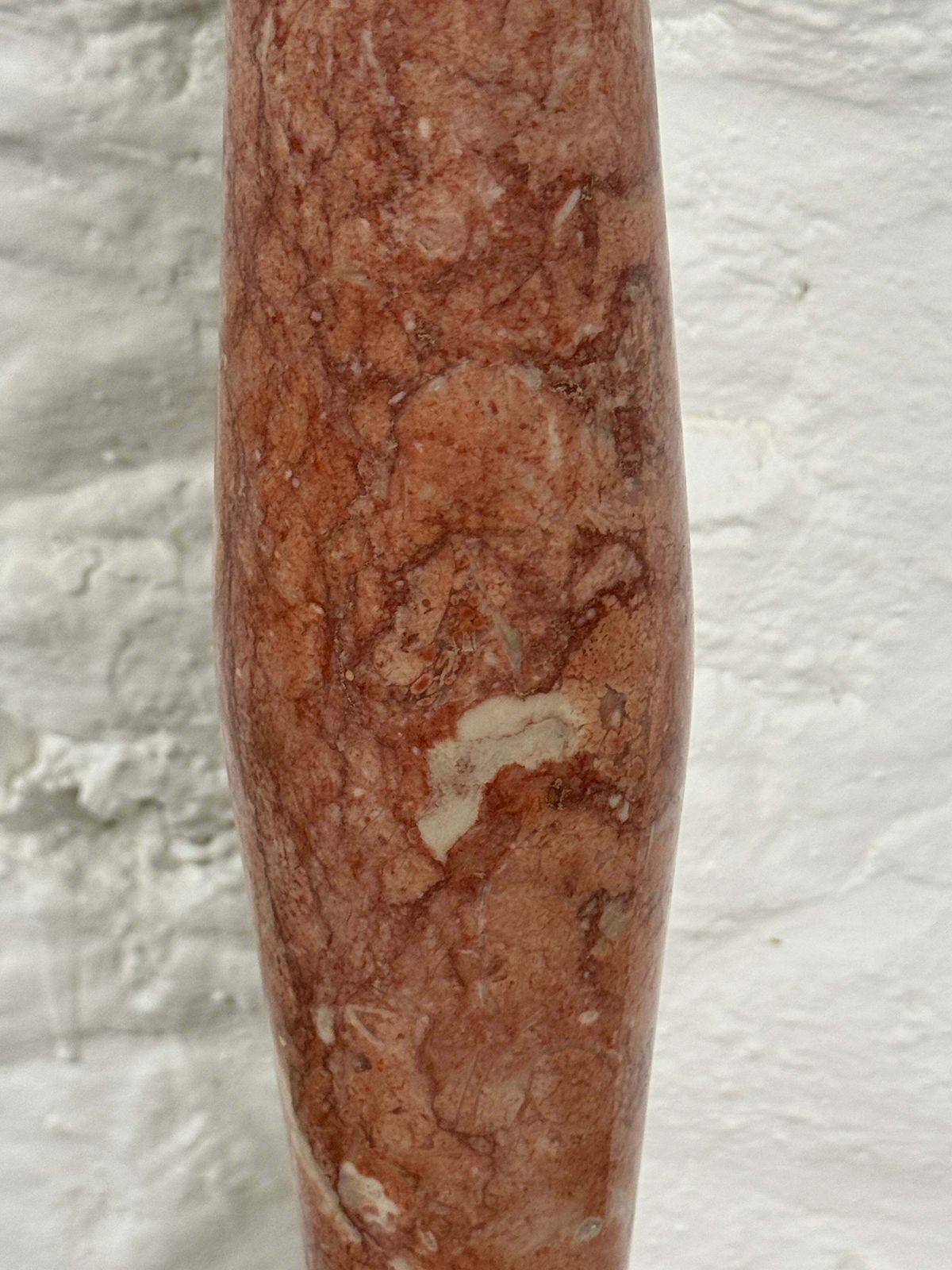 Italian Pink Marble Column Lamp photo 280.0